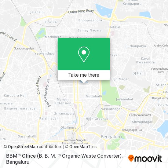 BBMP Office (B. B. M. P Organic Waste Converter) map