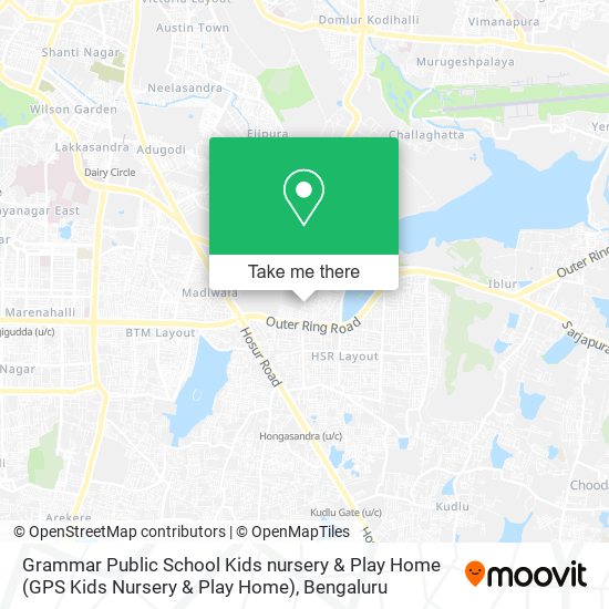 Grammar Public School Kids nursery & Play Home (GPS Kids Nursery & Play Home) map