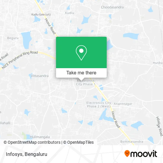 Infosys map