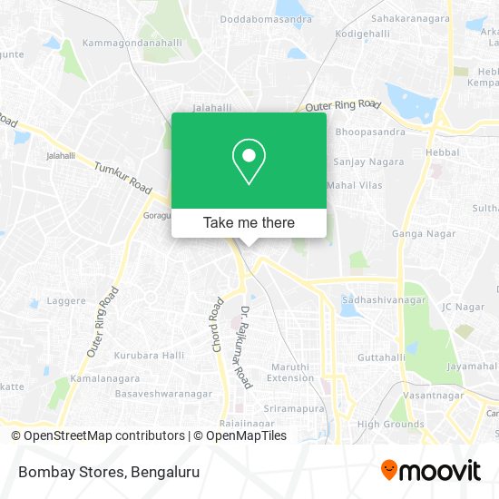 Bombay Stores map