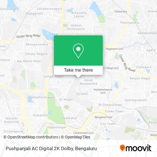 Pushpanjali AC Digital 2K Dolby map