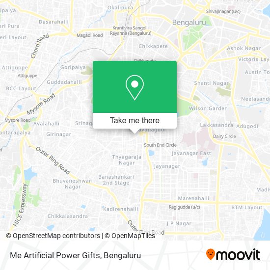 Me Artificial Power Gifts map