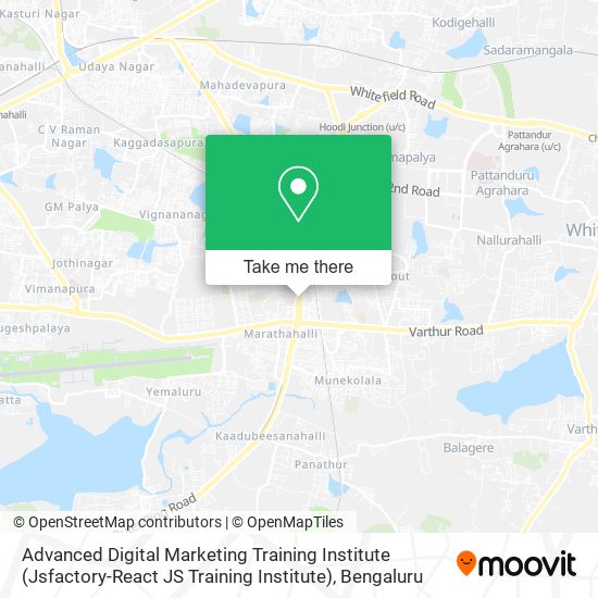 Advanced Digital Marketing Training Institute (Jsfactory-React JS Training Institute) map