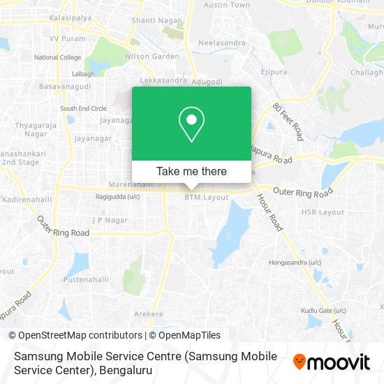 Samsung Mobile Service Centre map