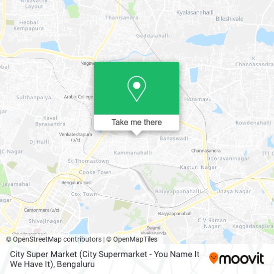 City Super Market (City Supermarket - You Name It We Have It) map