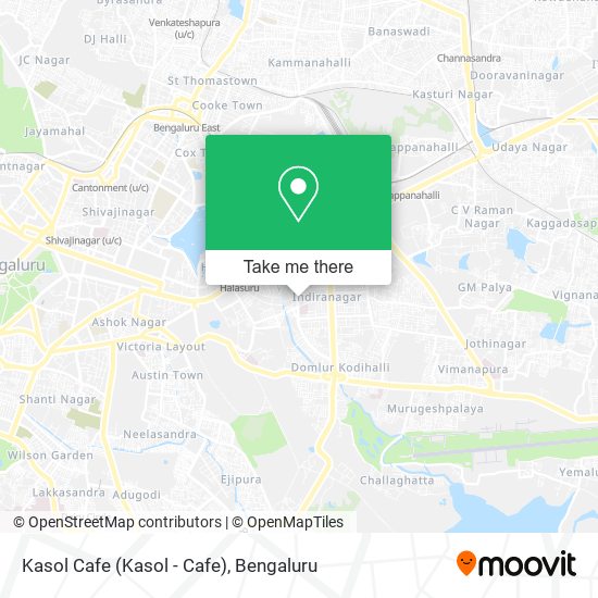 Kasol Cafe map