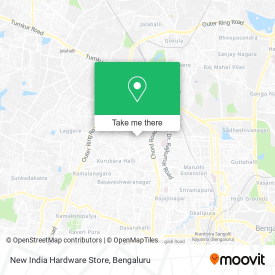 New India Hardware Store map
