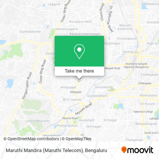 Maruthi Mandira (Maruthi Telecom) map