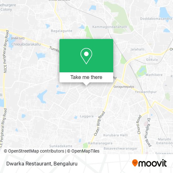 Dwarka Restaurant map