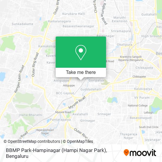 BBMP Park-Hampinagar (Hampi Nagar Park) map
