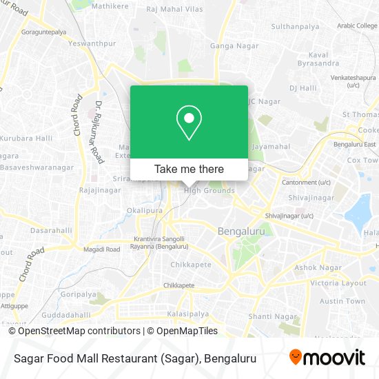 Sagar Food Mall Restaurant map