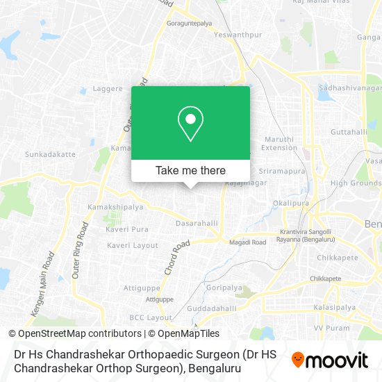 Dr Hs Chandrashekar Orthopaedic Surgeon (Dr HS Chandrashekar Orthop Surgeon) map