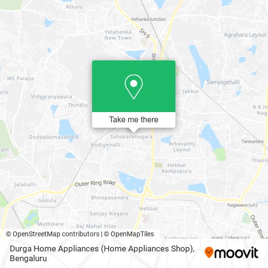 Durga Home Appliances (Home Appliances Shop) map