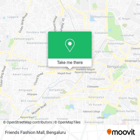 Friends Fashion Mall map