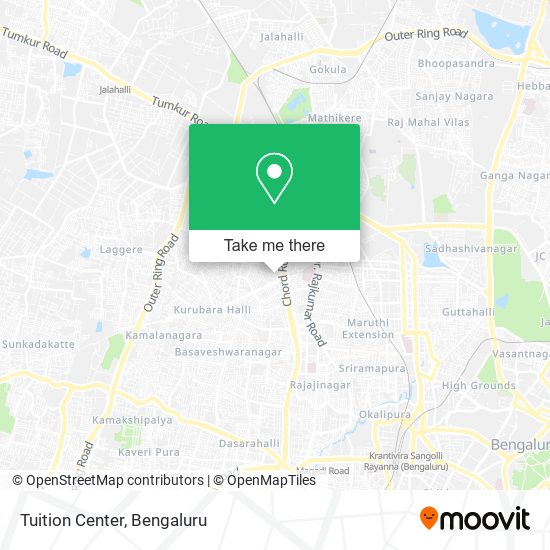 Tuition Center map