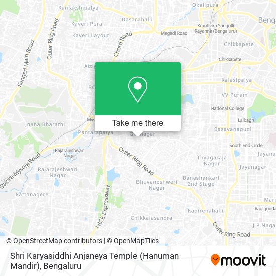 Shri Karyasiddhi Anjaneya Temple (Hanuman Mandir) map