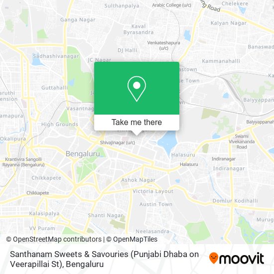 Santhanam Sweets & Savouries (Punjabi Dhaba on Veerapillai St) map