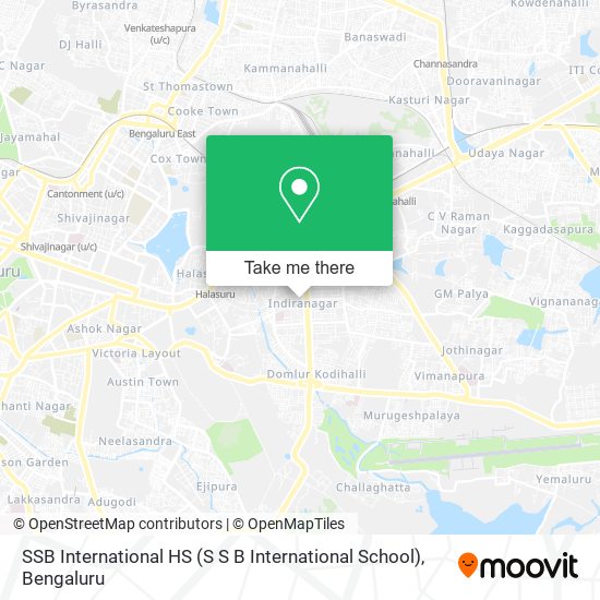 SSB International HS (S S B International School) map