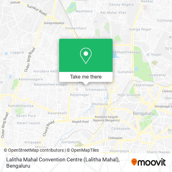 Lalitha Mahal Convention Centre map