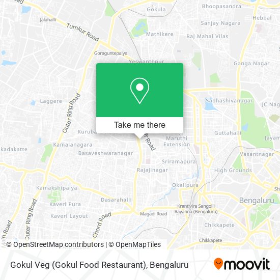 Gokul Veg (Gokul Food Restaurant) map