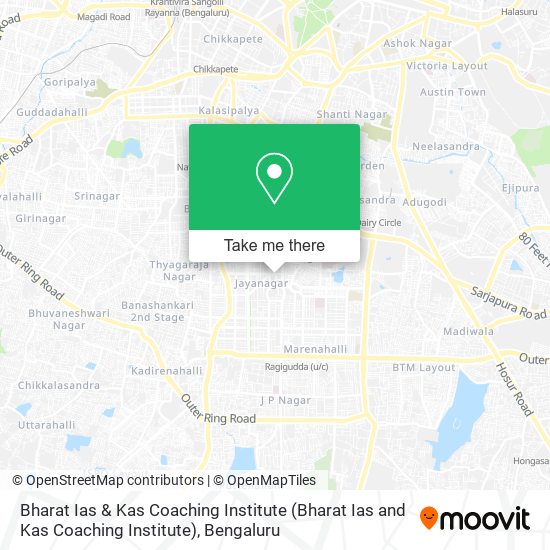 Bharat Ias & Kas Coaching Institute map