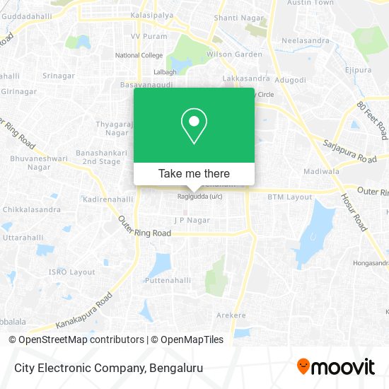City Electronic Company map