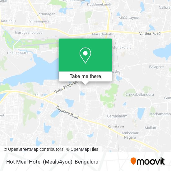 Hot Meal Hotel (Meals4you) map
