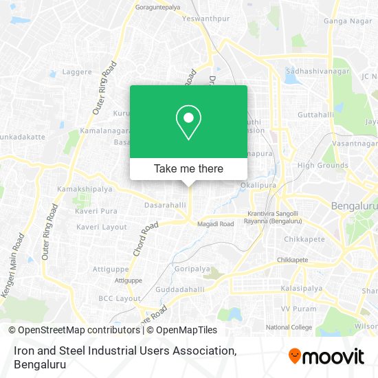 Iron and Steel Industrial Users Association map