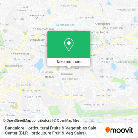 Bangalore Horticultural Fruits & Vegetables Sale Center (BLR Horticulture Fruit & Veg Sales) map