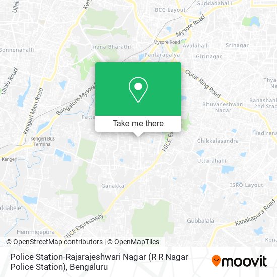 Police Station-Rajarajeshwari Nagar map