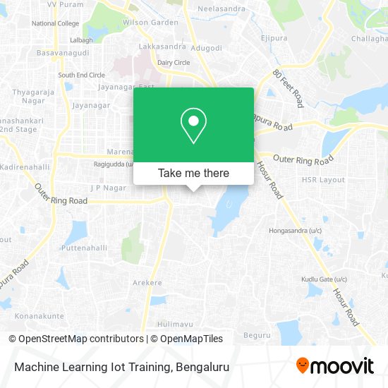 Machine Learning Iot Training map
