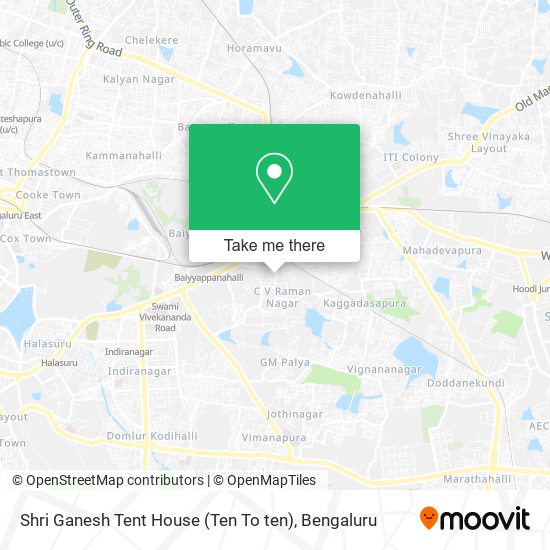 Shri Ganesh Tent House (Ten To ten) map