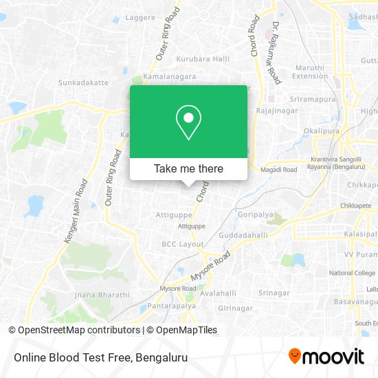 Online Blood Test Free map