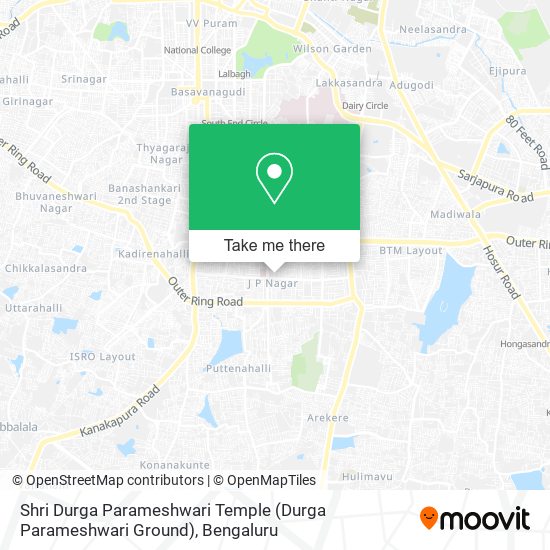 Shri Durga Parameshwari Temple (Durga Parameshwari Ground) map