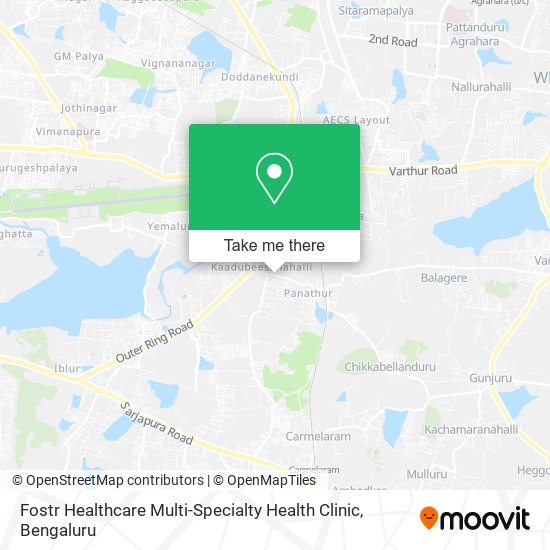 Fostr Healthcare Multi-Specialty Health Clinic map