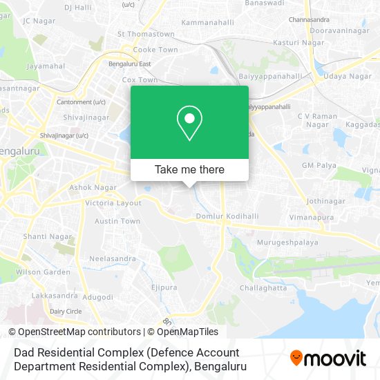 Dad Residential Complex (Defence Account Department Residential Complex) map