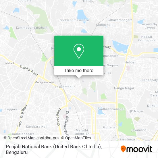 Punjab National Bank (United Bank Of India) map