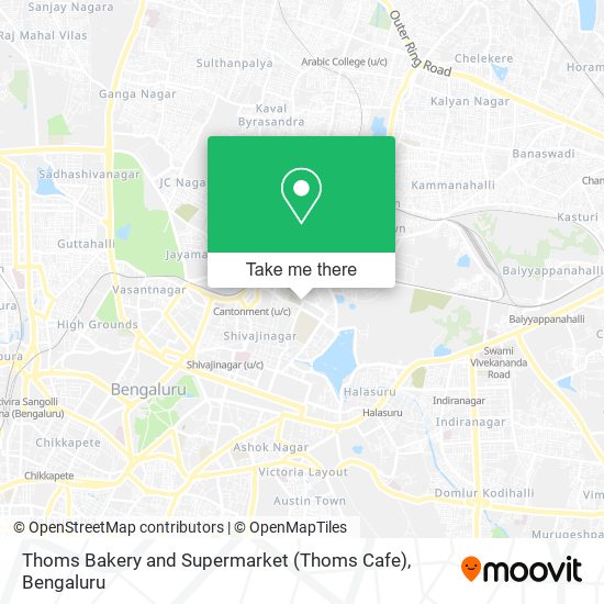 Thoms Bakery and Supermarket (Thoms Cafe) map