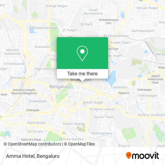 Amma Hotel map
