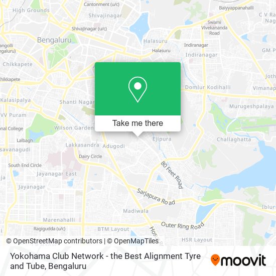 Yokohama Club Network - the Best Alignment Tyre and Tube map
