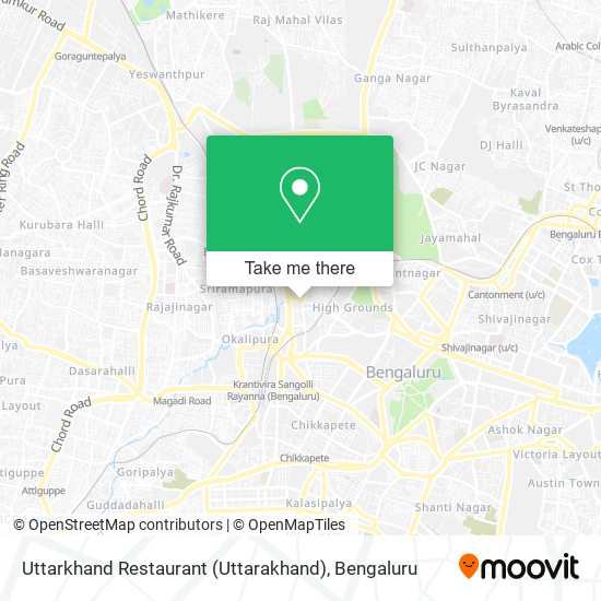 Uttarkhand Restaurant (Uttarakhand) map