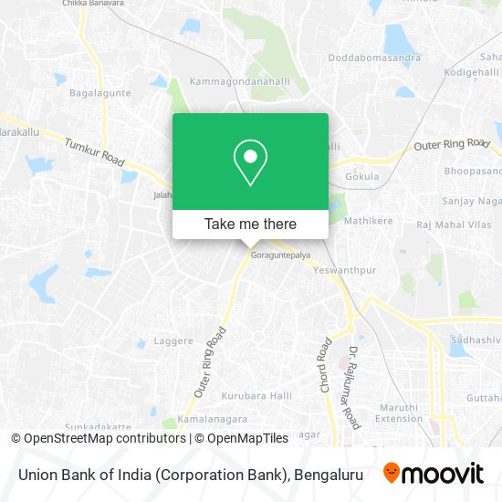 Union Bank of India (Corporation Bank) map