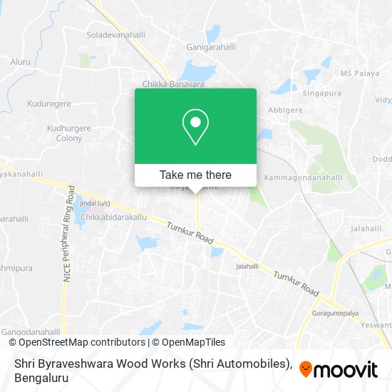 Shri Byraveshwara Wood Works (Shri Automobiles) map