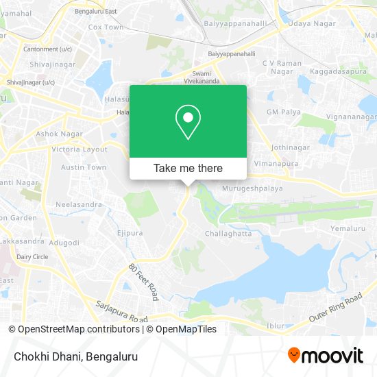 Chokhi Dhani map