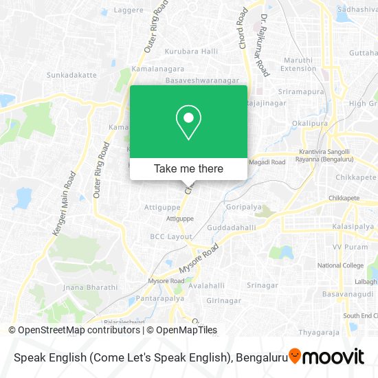 Speak English (Come Let's Speak English) map