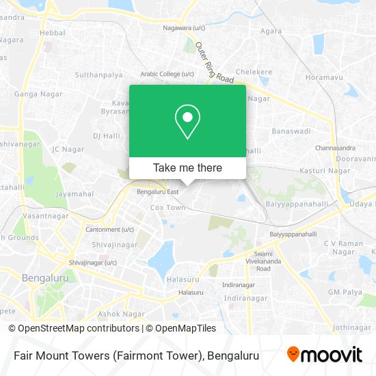 Fair Mount Towers (Fairmont Tower) map