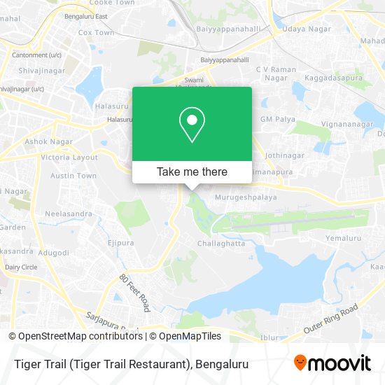 Tiger Trail (Tiger Trail Restaurant) map