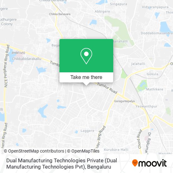 Dual Manufacturing Technologies Private map