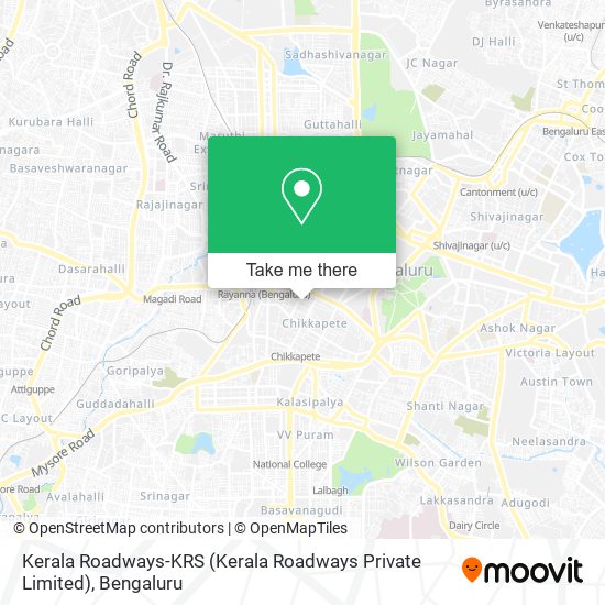 Kerala Roadways-KRS (Kerala Roadways Private Limited) map