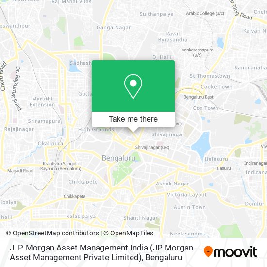 J. P. Morgan Asset Management India (JP Morgan Asset Management Private Limited) map